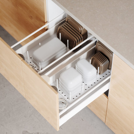 Kitchen Organization | color: White | size: 2-Pack