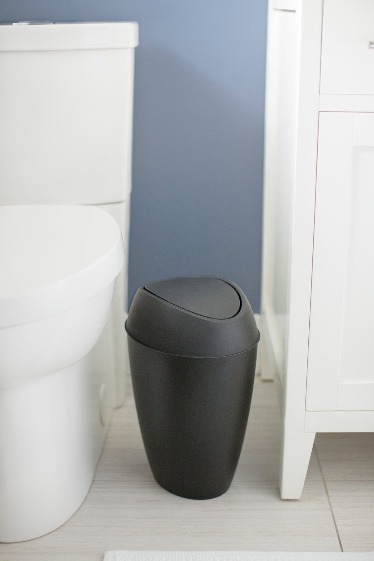 Stylish Small Bathroom Trash Cans for $15 or Less