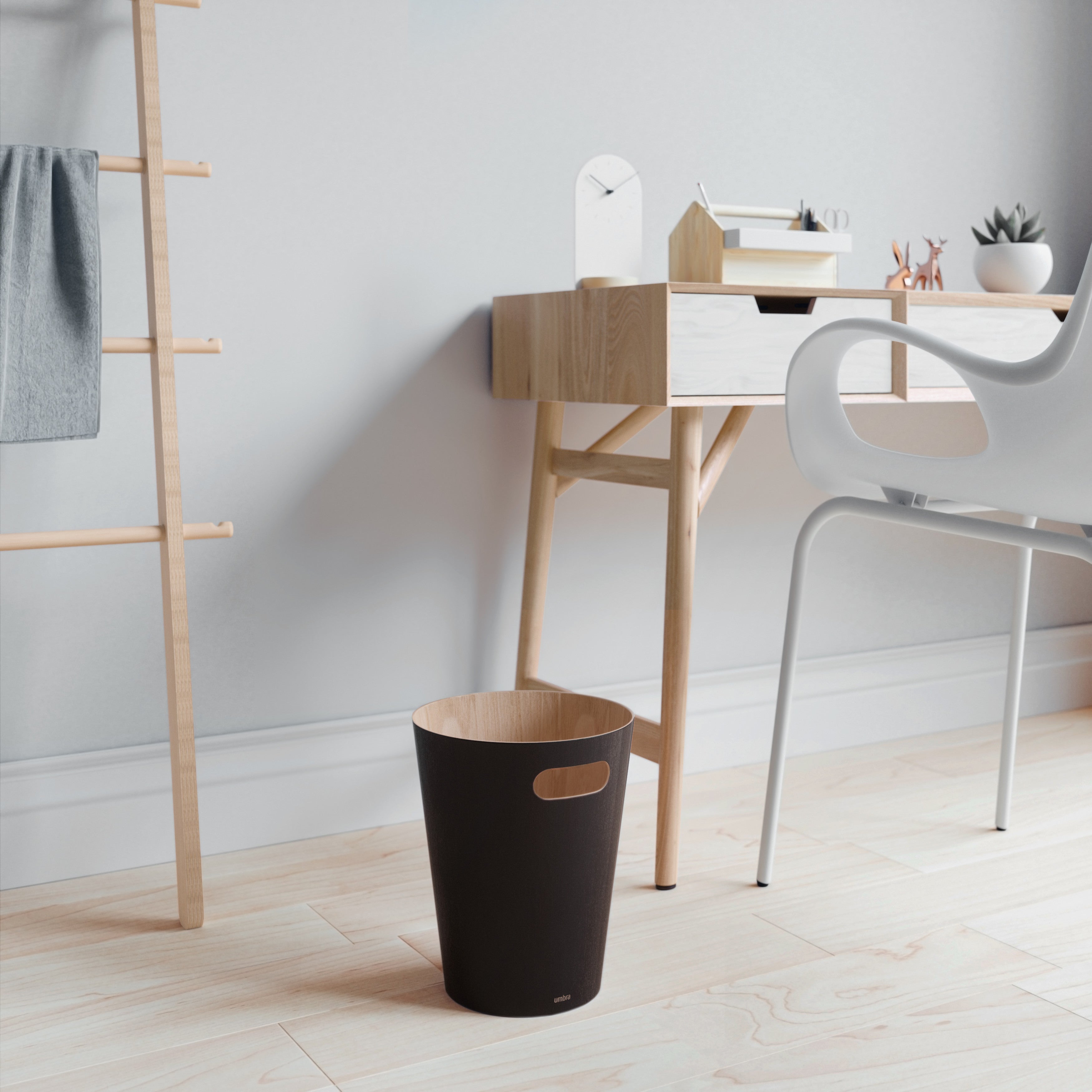 Woodrow Trash Can | Upgrade Your Space with This Modern Waste Can 