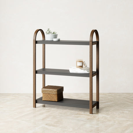 Shelves & Magazine Racks | color: Black-Walnut