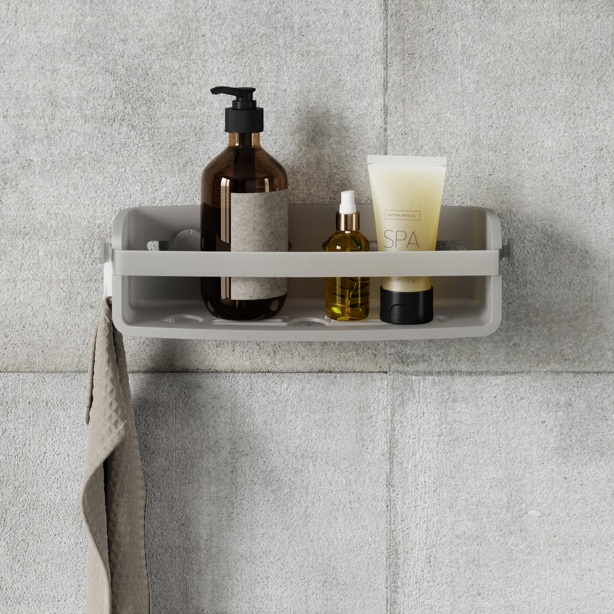 Corner Shower Shelf - with Hooks Bathroom Organizer Storage Rack for  Shampoo Conditioner, No Drilling RustProof Stainless Adhesive Basket Shelf  Storage Shelf for Wall Shelves Floating Metal 