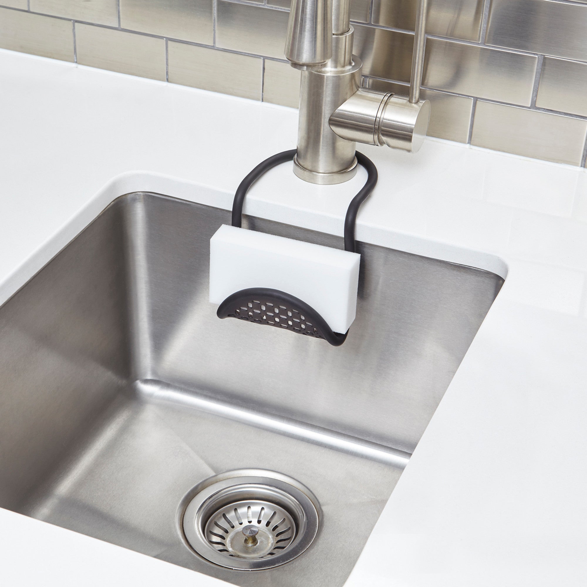 Umbra kitchen sink sponge deals holder